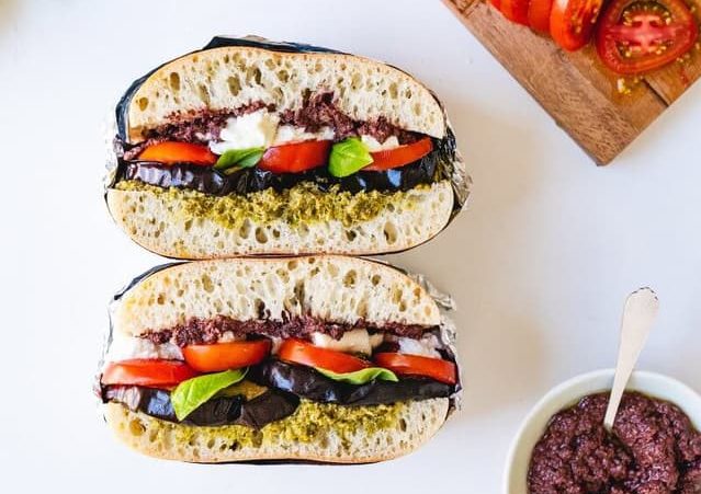 Italian Eggplant Sandwich